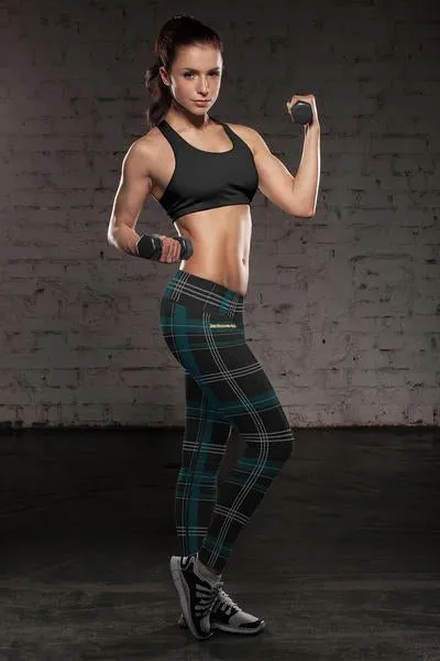 JX FB Plaid Leggings