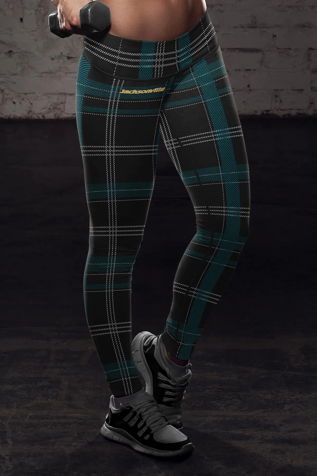 JX FB Plaid Leggings