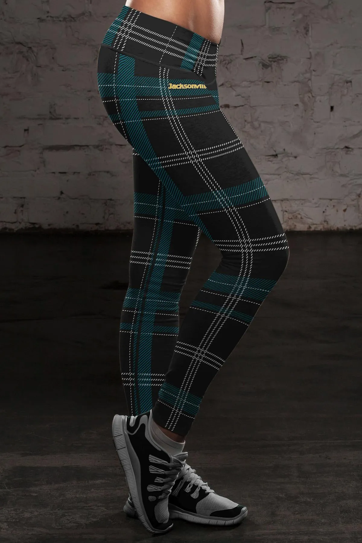 JX FB Plaid Leggings