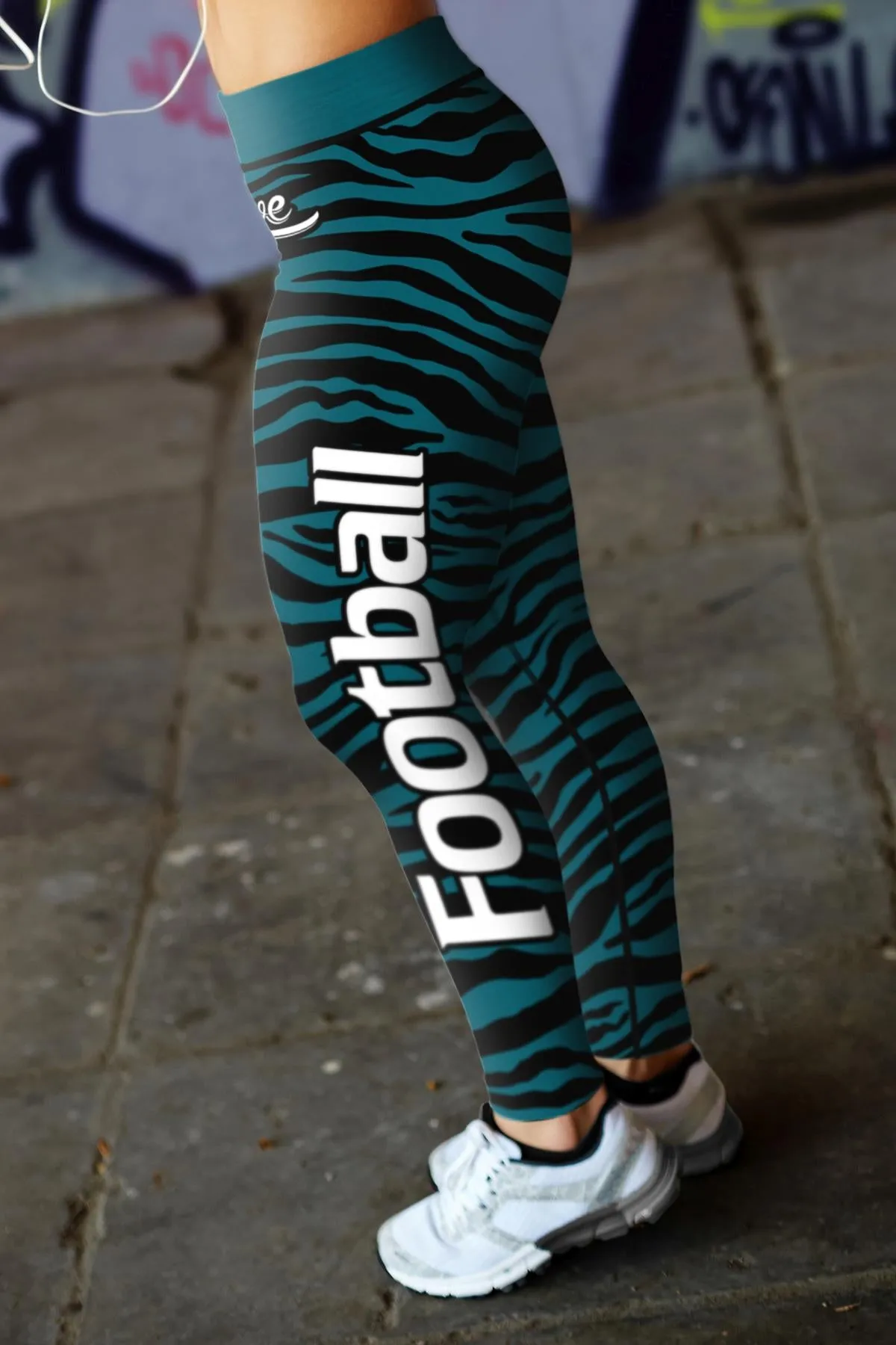 JX FB Striped Leggings