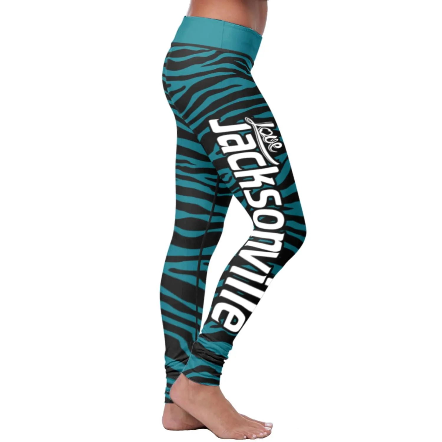 JX FB Striped Leggings