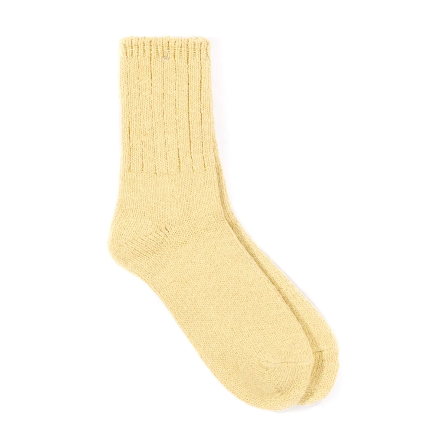 KAPITAL 60 YARNS COTTON SOCKS YELLOW