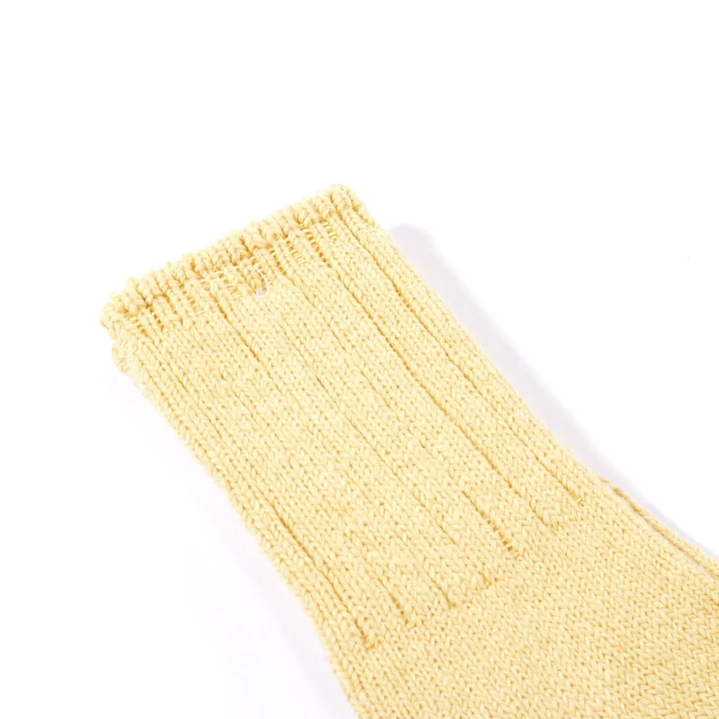 KAPITAL 60 YARNS COTTON SOCKS YELLOW