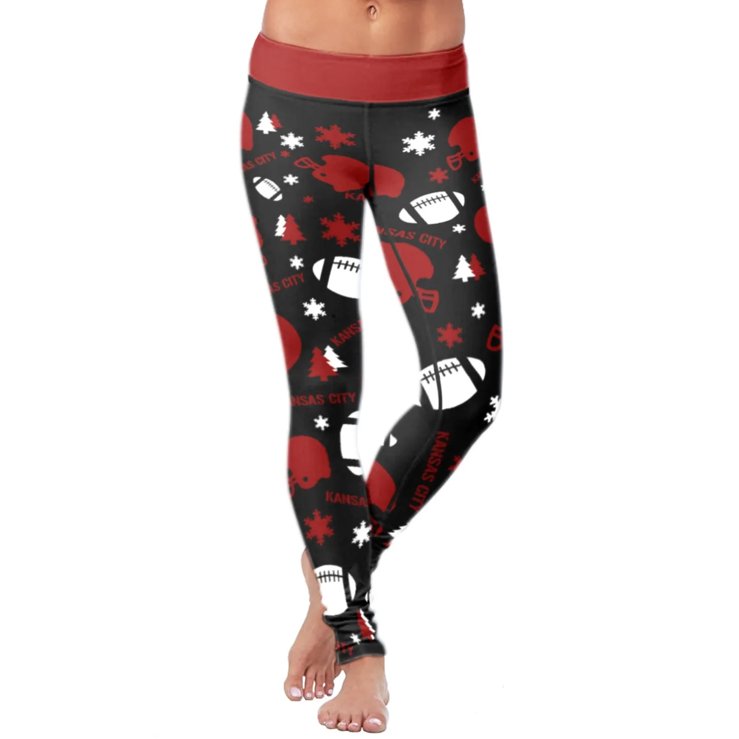 KC Christmas FB Leggings