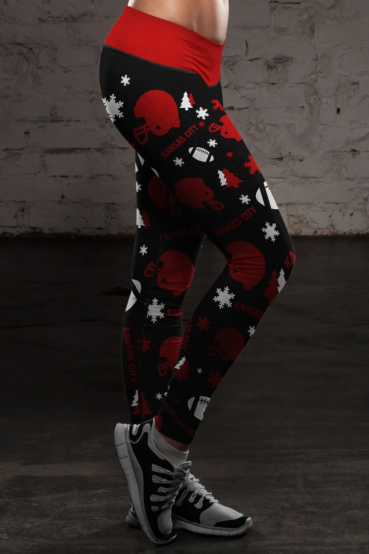 KC Christmas FB Leggings