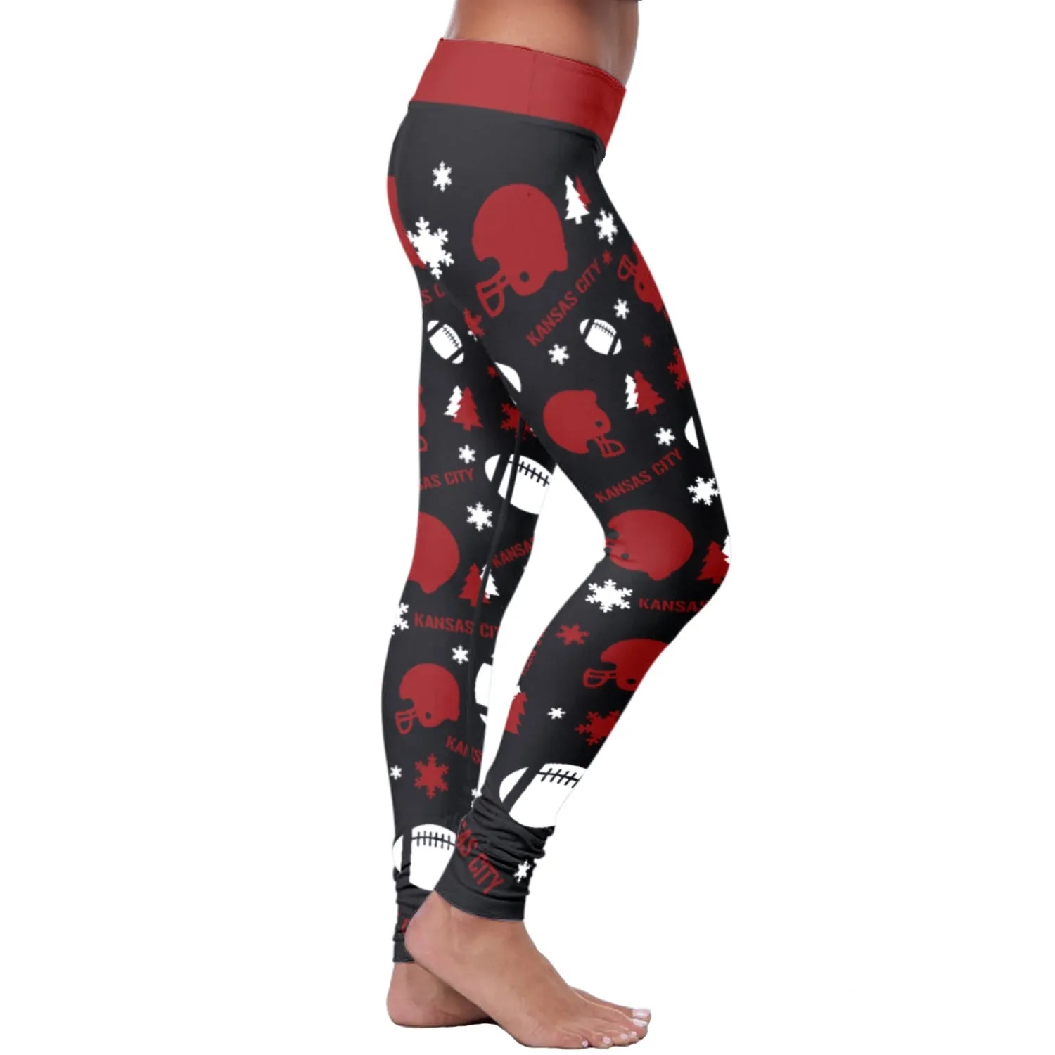 KC Christmas FB Leggings