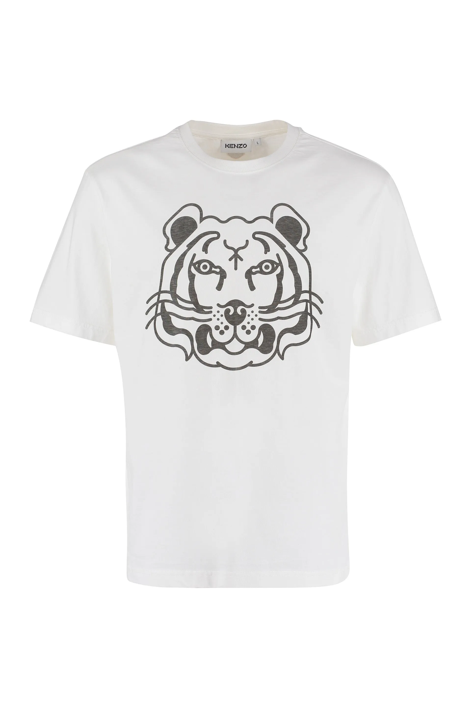 Kenzo Tiger Printed Crewneck T-Shirt