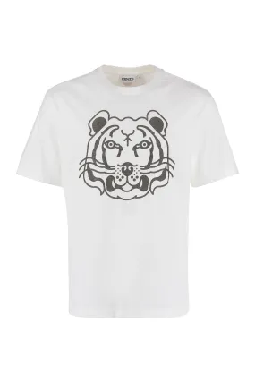 Kenzo Tiger Printed Crewneck T-Shirt