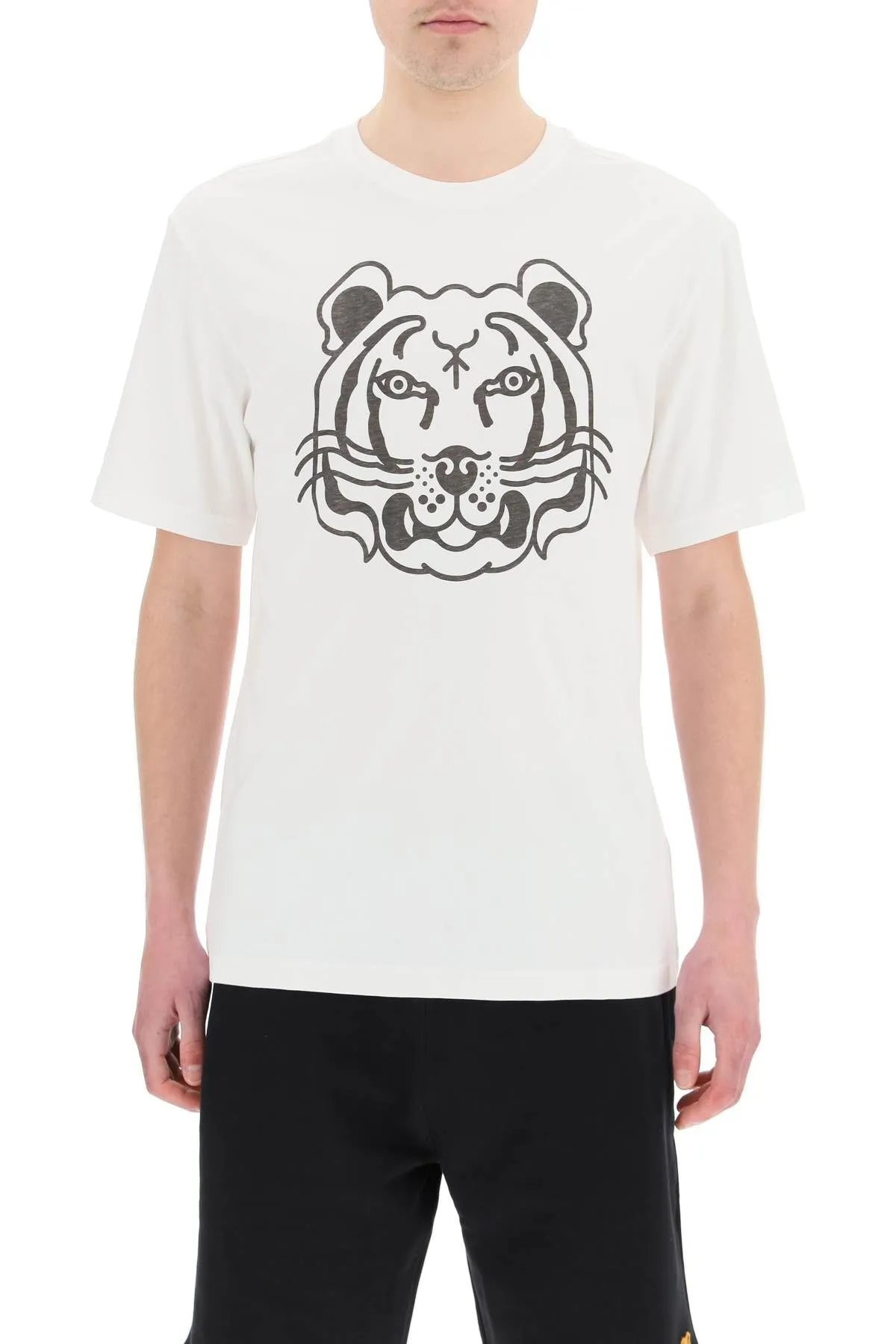 Kenzo Tiger Printed Crewneck T-Shirt