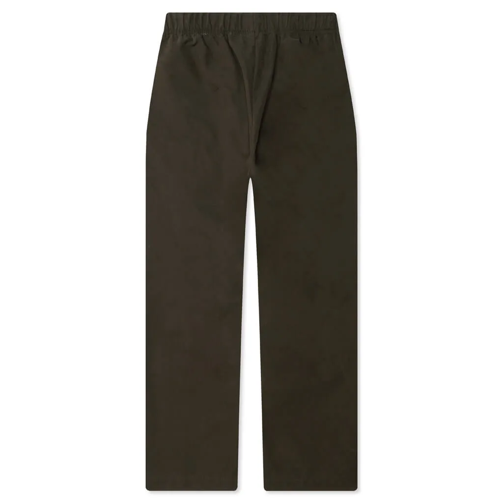 Kid's Relaxed Corduroy Trouser - Off Black