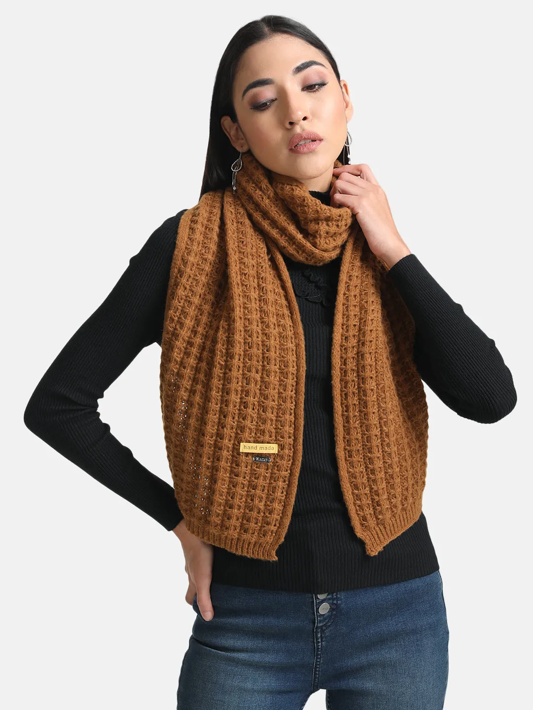 Knitted Wrap Scarf