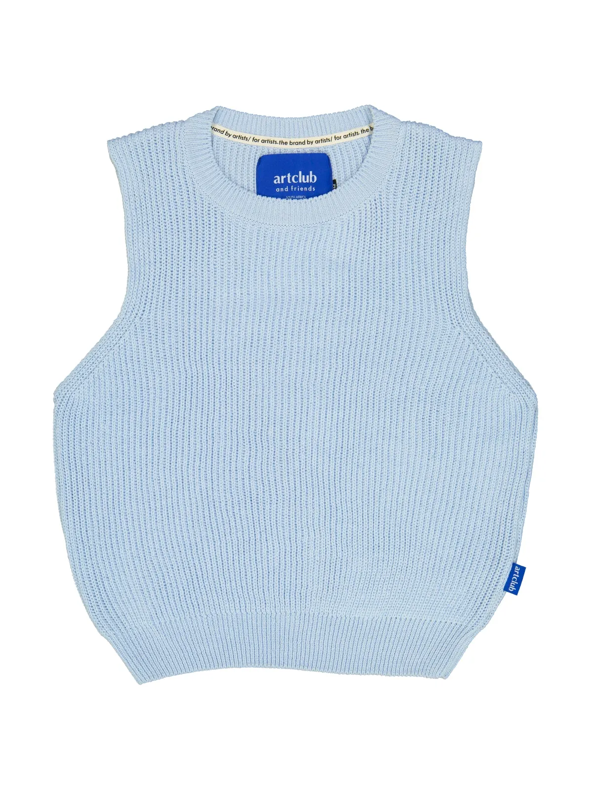 Knitwear Vest - Sky