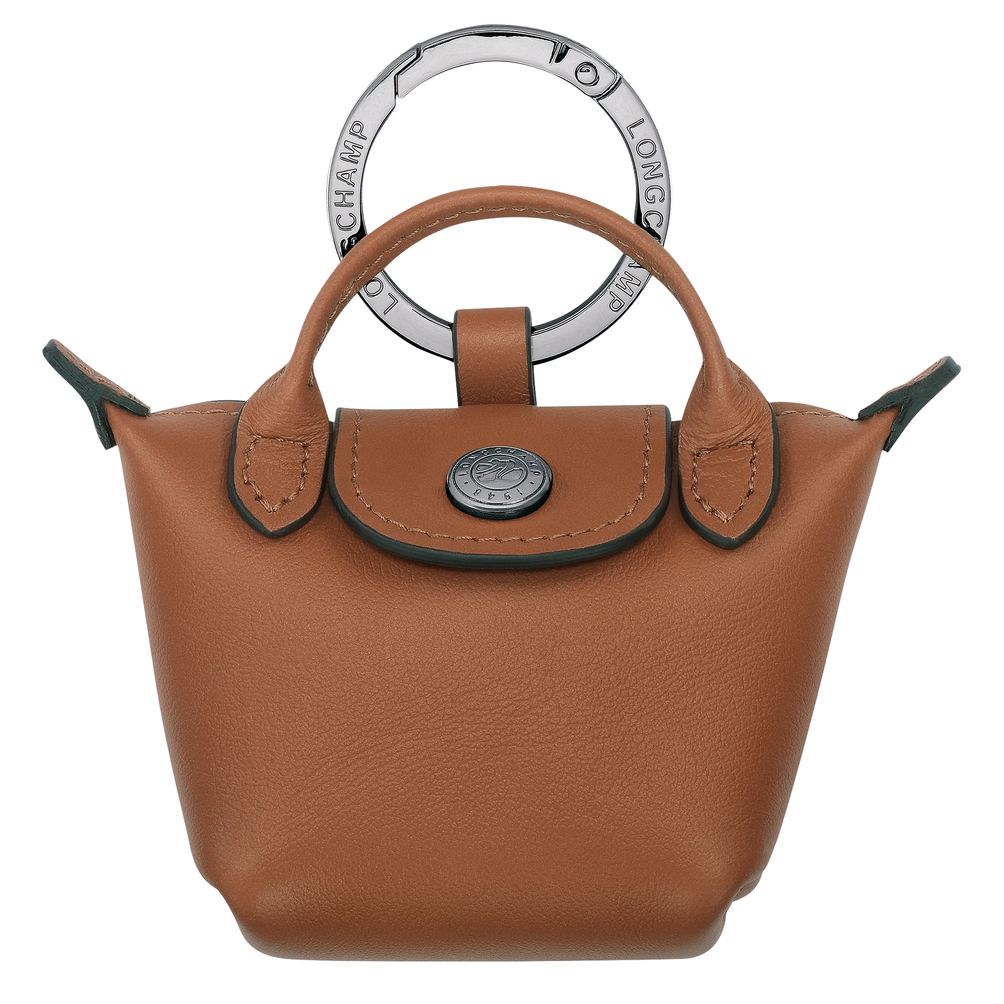 Le Pliage Xtra Airpods case Cognac - Leather