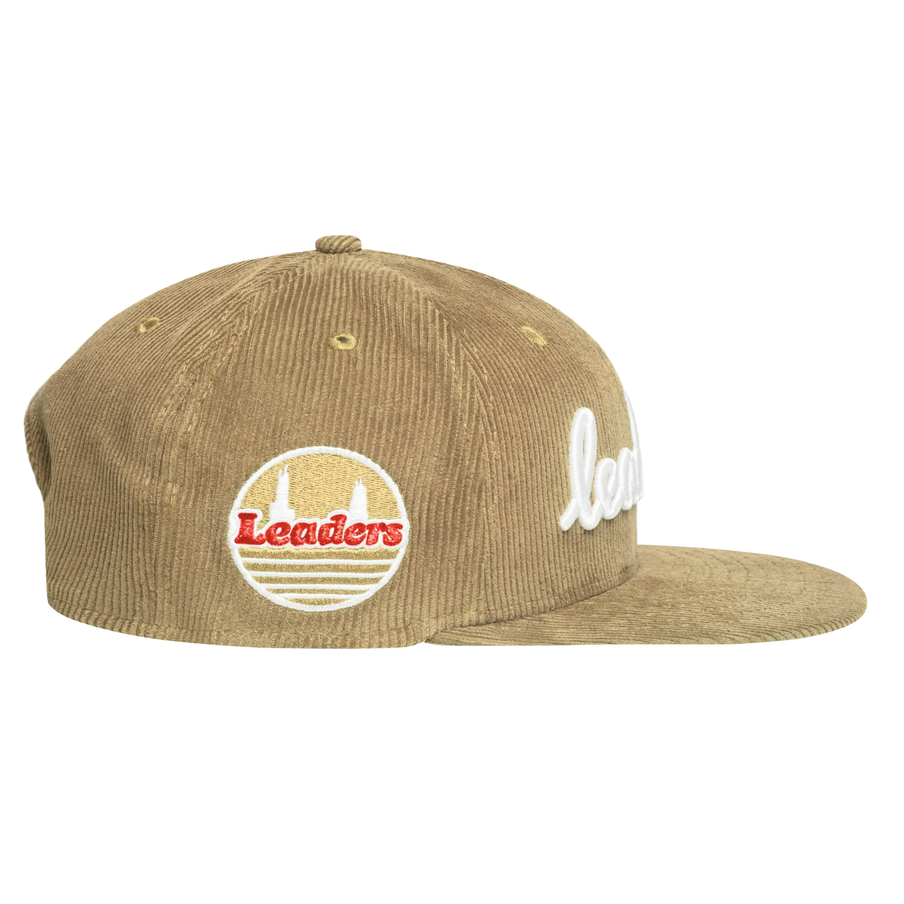 Leaders Snapback Wheat Corduroy