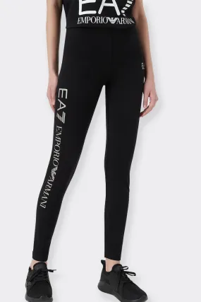 LEGGINGS NERI COTONE STRETCH