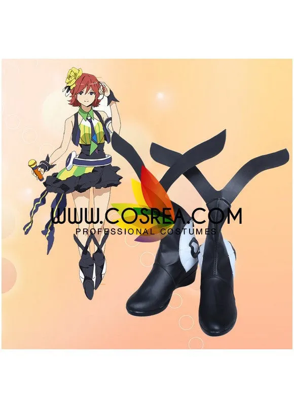 Macross Delta Kaname Buccaneer Cosplay Shoes