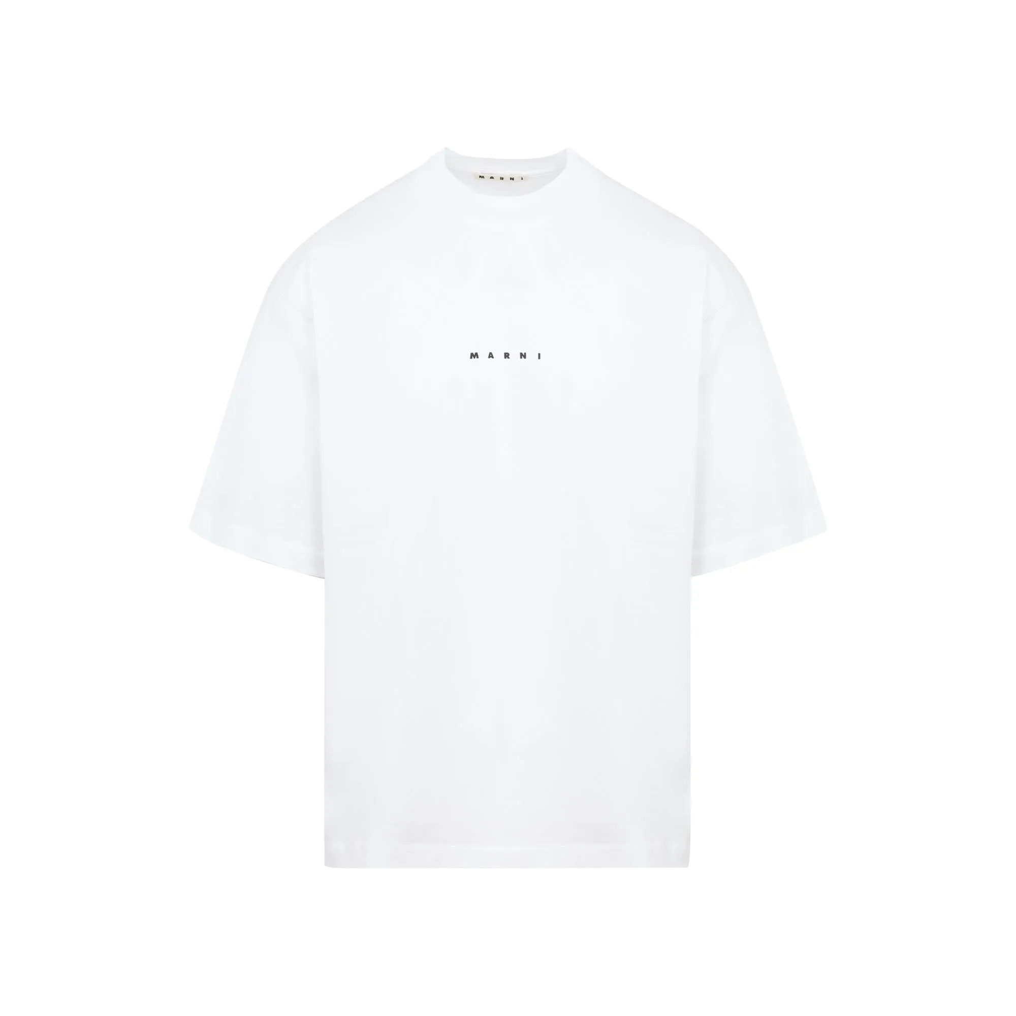 Marni Logo Printed Crewneck T-Shirt