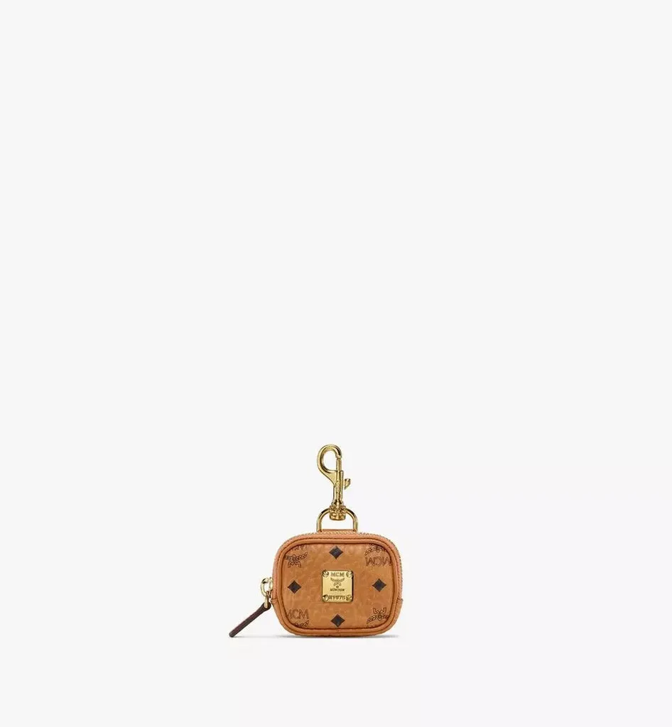 MCM VISETOS ORIGINAL AIRPODS CASE BAG CHARM