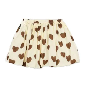 Mini Rodini Heart Print Skirt: 6-7 Years (Brand New)