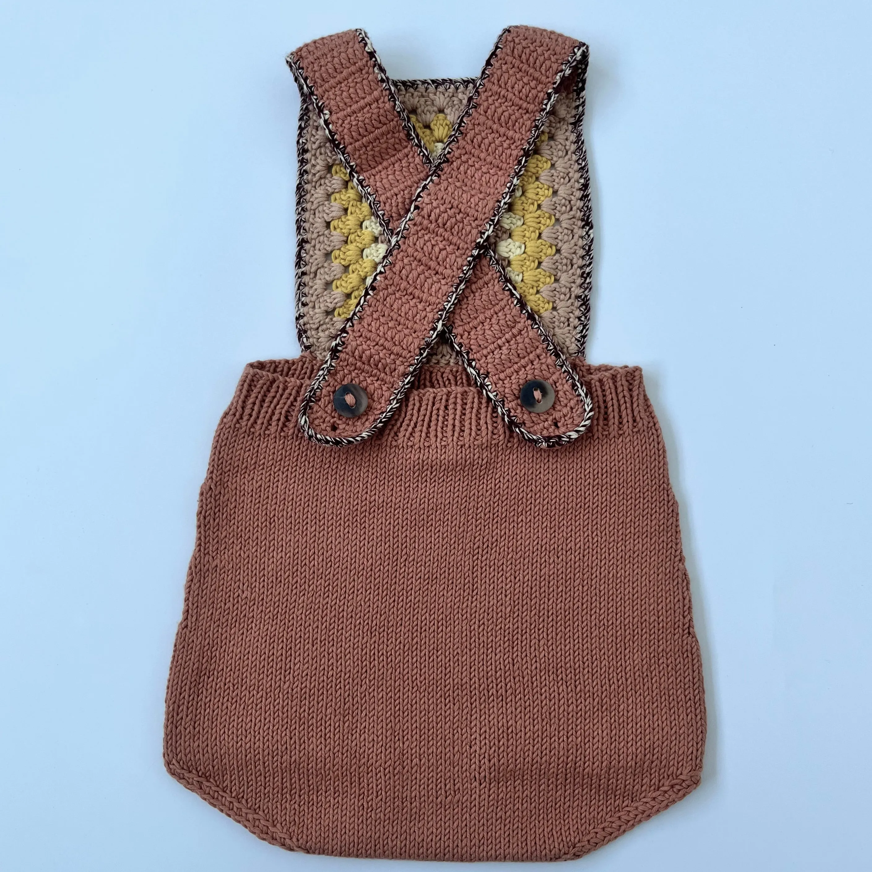 Misha & Puff Knitted Romper: 4 - 5 Years