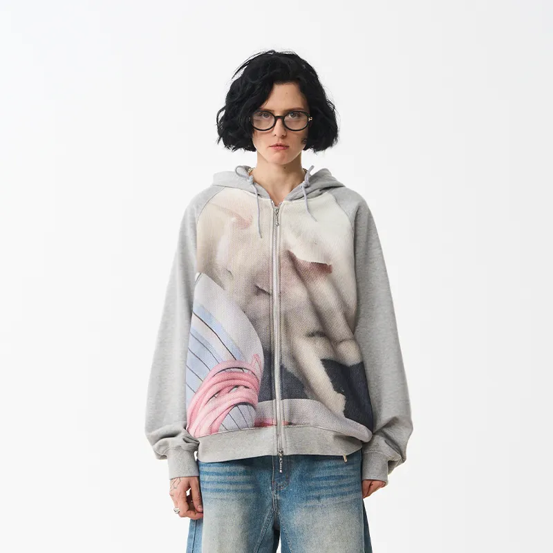 MODITEC  |Unisex Street Style Long Sleeves Other Animal Patterns