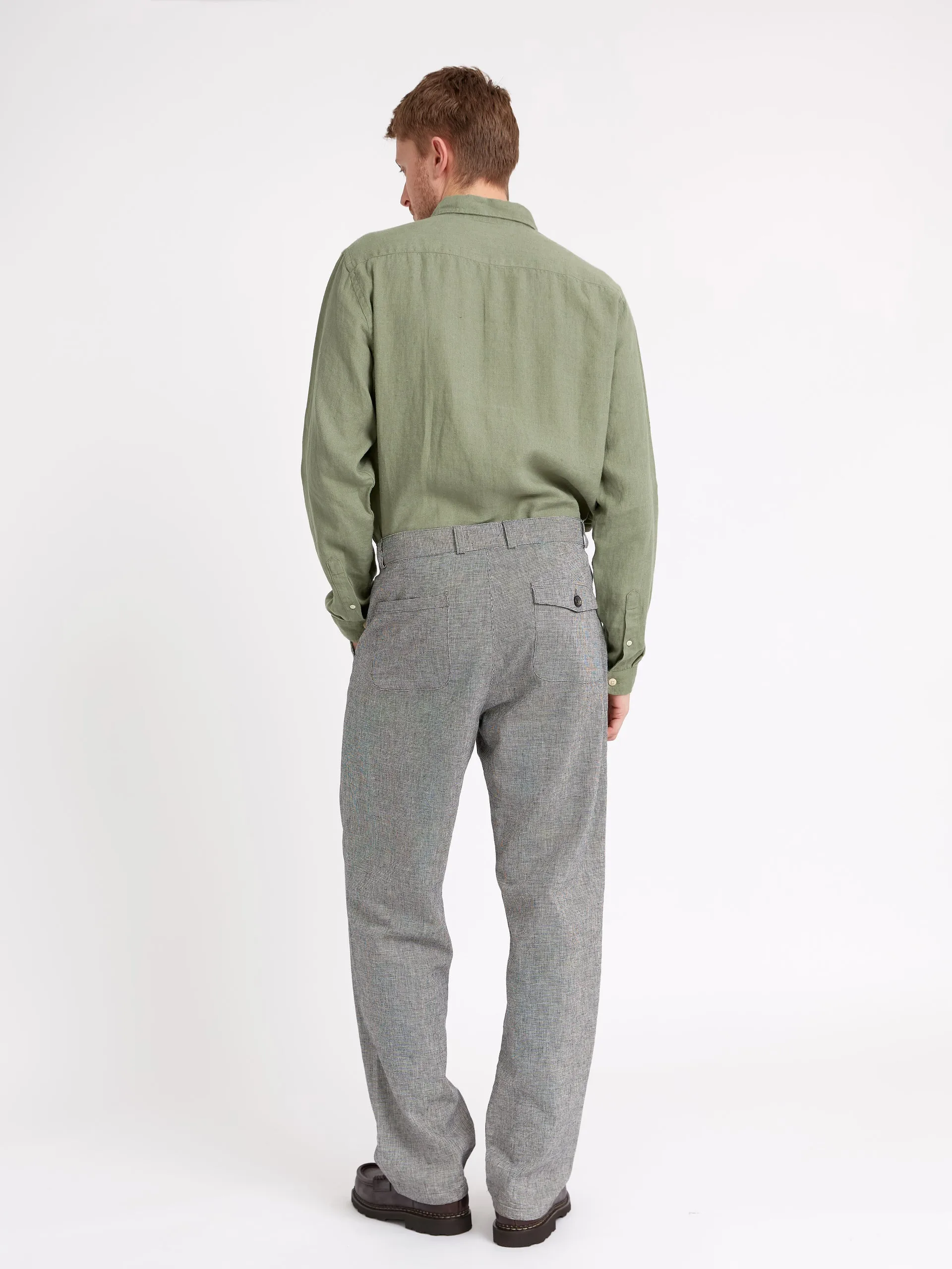 Morton Pleated Trousers