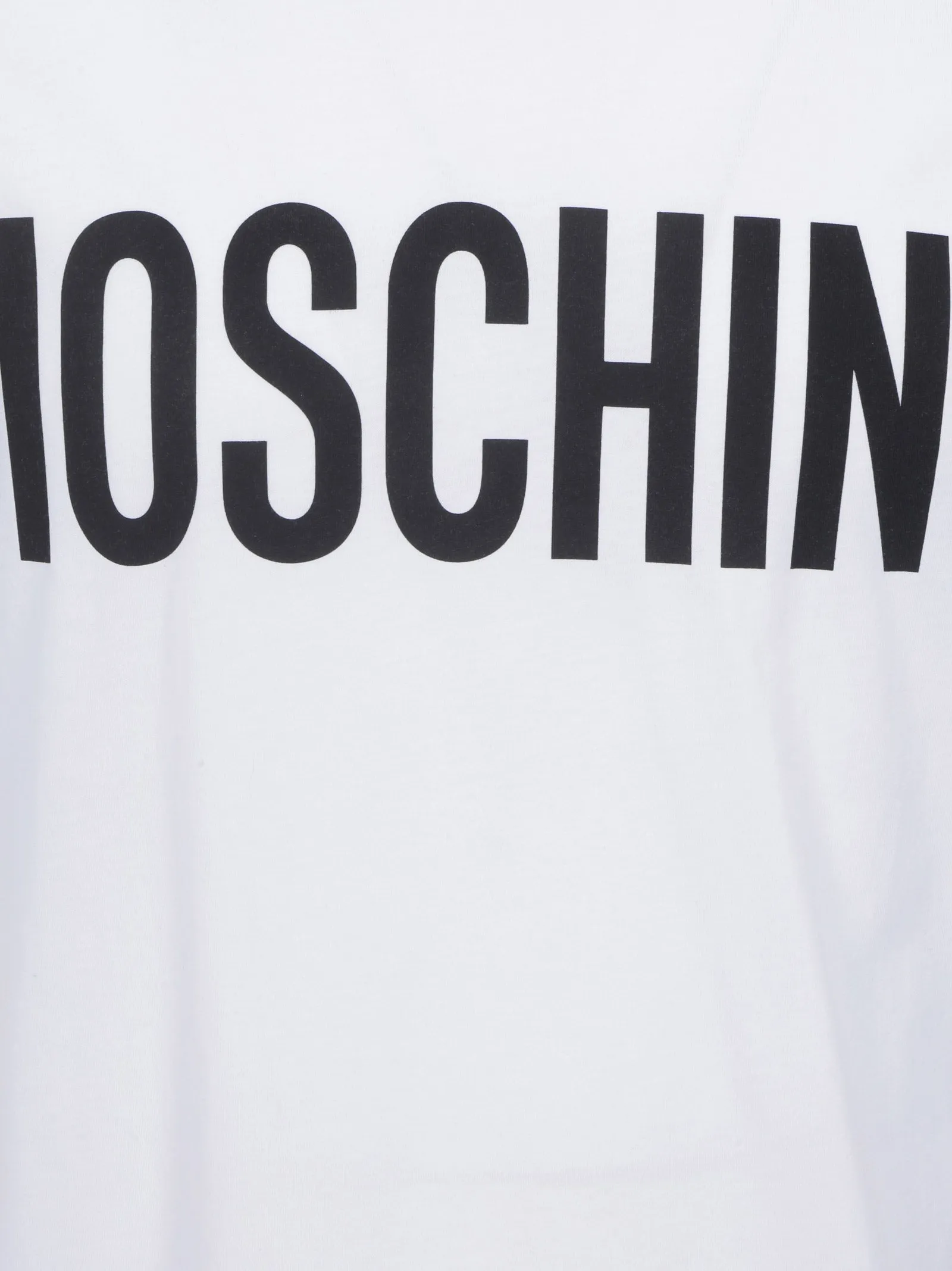 Moschino Logo Printed Crewneck T-Shirt