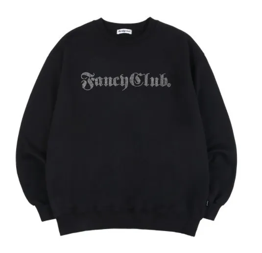 NASTY FANCY CLUB  |Unisex Street Style Long Sleeves Cotton Logo