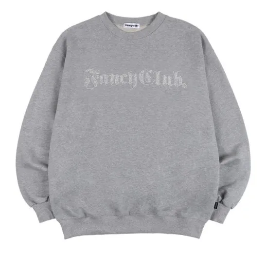 NASTY FANCY CLUB  |Unisex Street Style Long Sleeves Cotton Logo