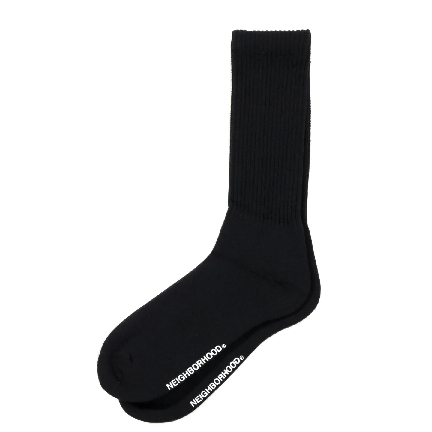 NEIGHBORHOOD PLAIN SOCKS BLACK