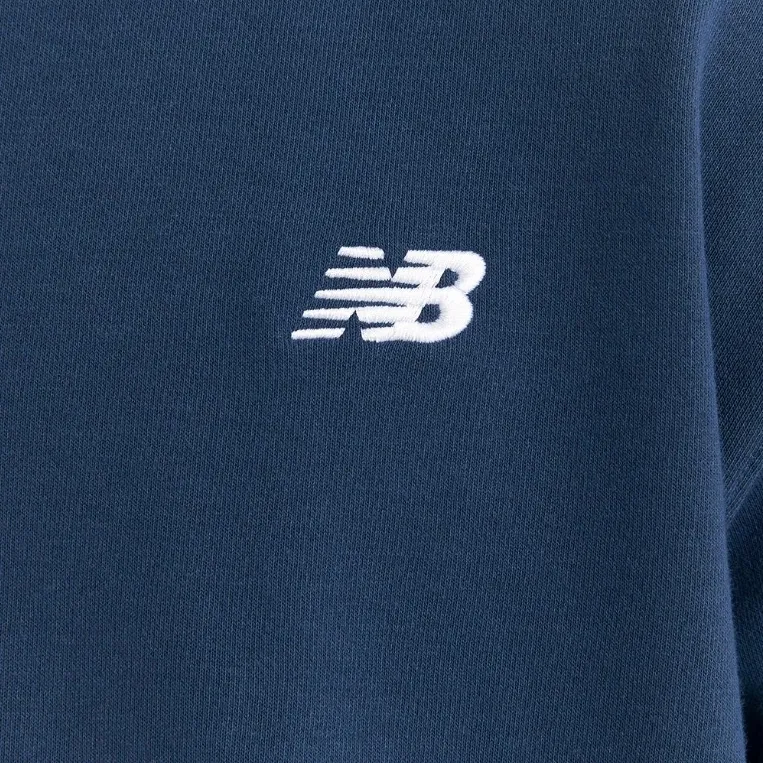 New Balance  |Unisex Street Style Long Sleeves Plain Cotton Logo