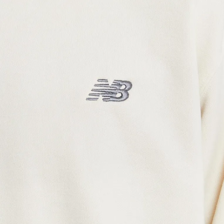 New Balance  |Unisex Street Style Long Sleeves Plain Cotton Logo