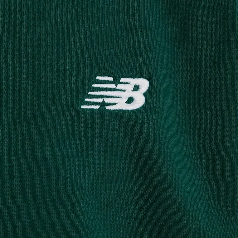 New Balance  |Unisex Street Style Long Sleeves Plain Cotton Logo