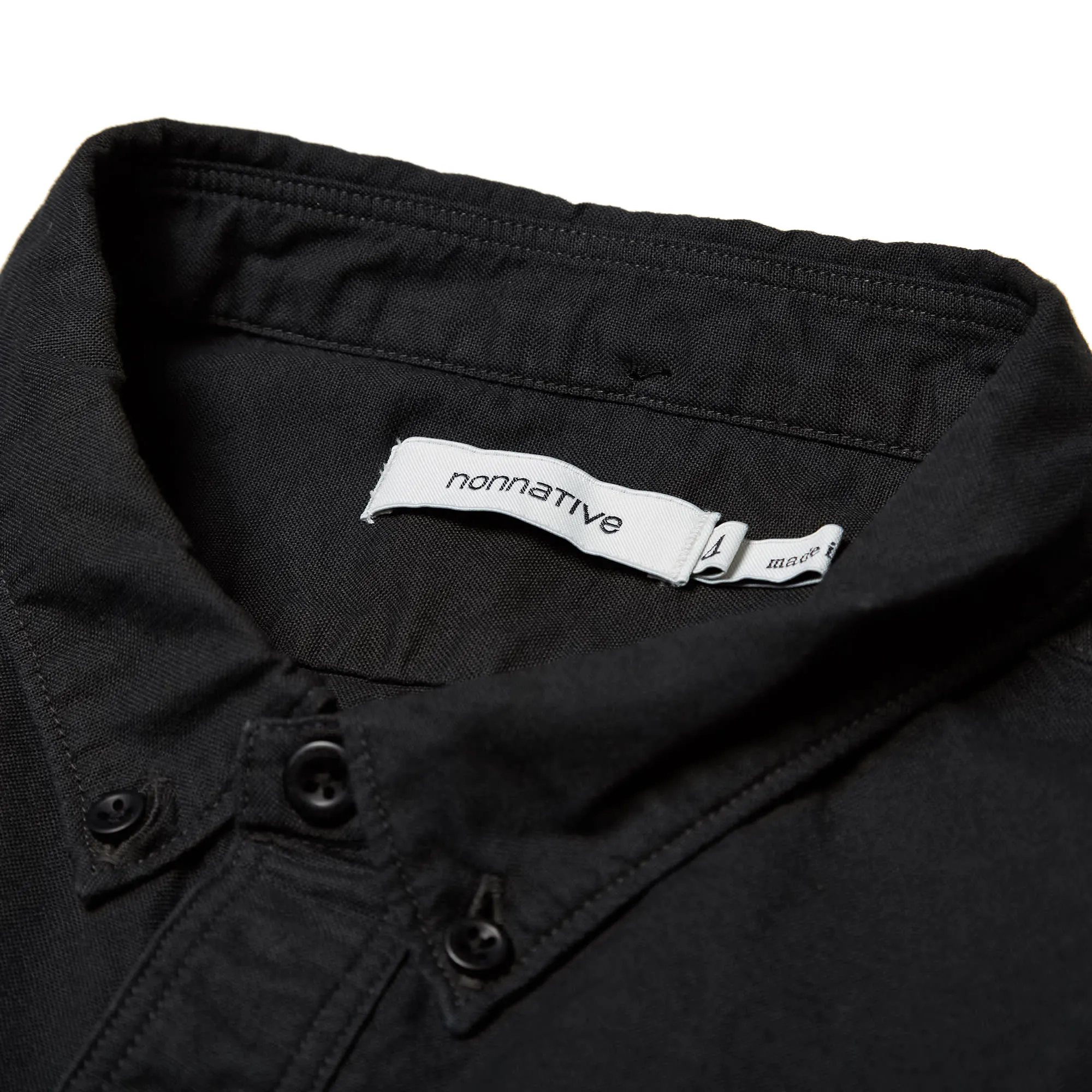 Nonnative Button Down Dweller ShirtBlack