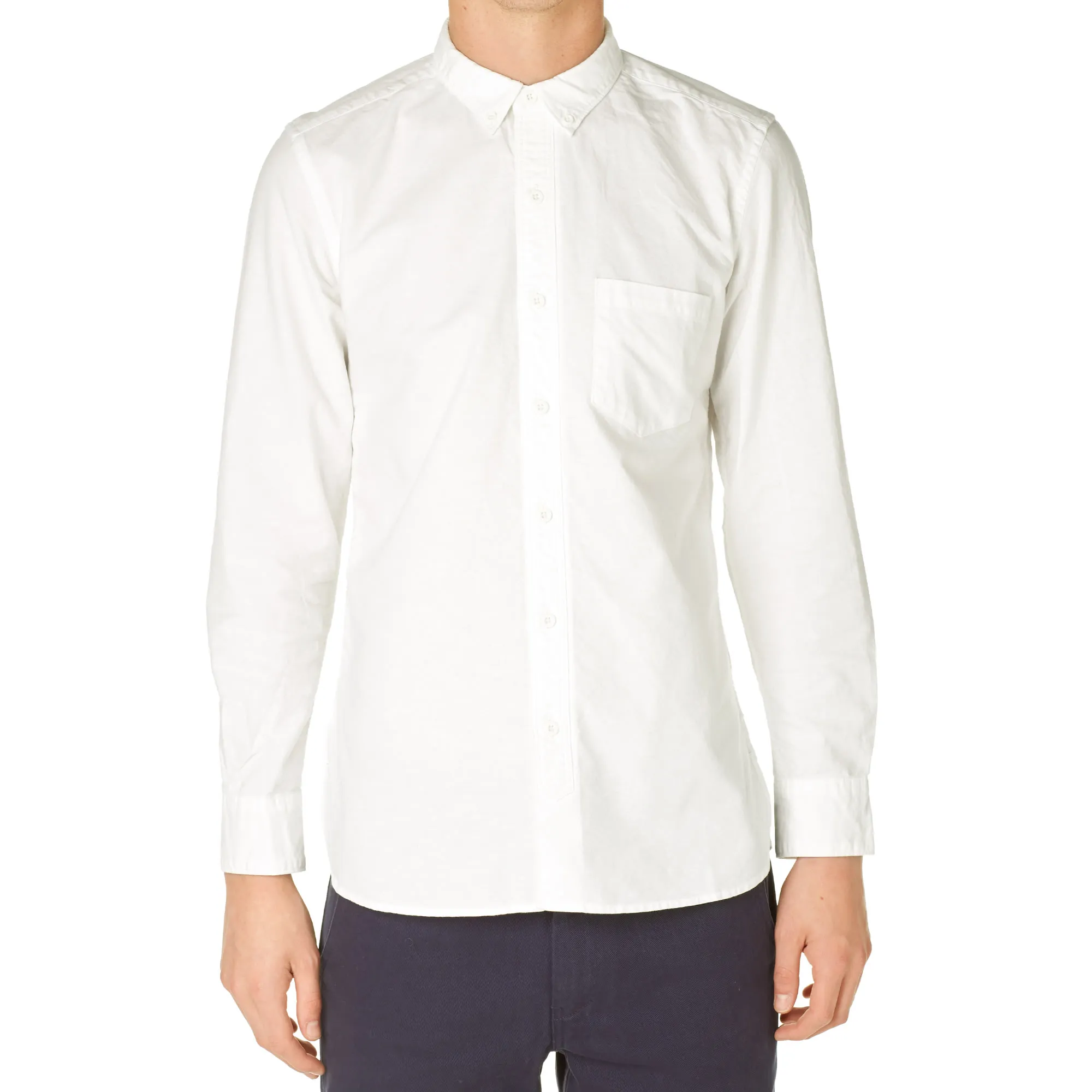 Nonnative Button Down Dweller ShirtWhite