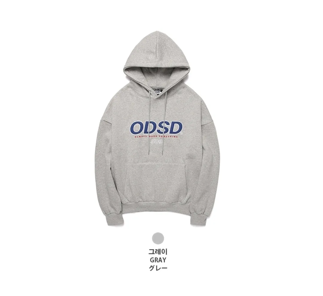 Odd Studio  |Unisex Street Style Long Sleeves Plain Logo Hoodies