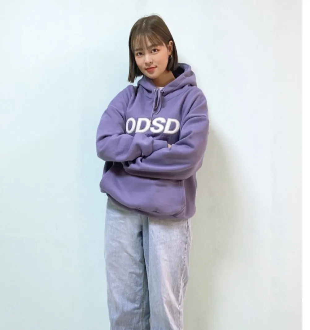 Odd Studio  |Unisex Street Style Long Sleeves Plain Logo Hoodies