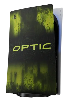 OpTic Greenwall Razer Skin - Playstation 5 Digital