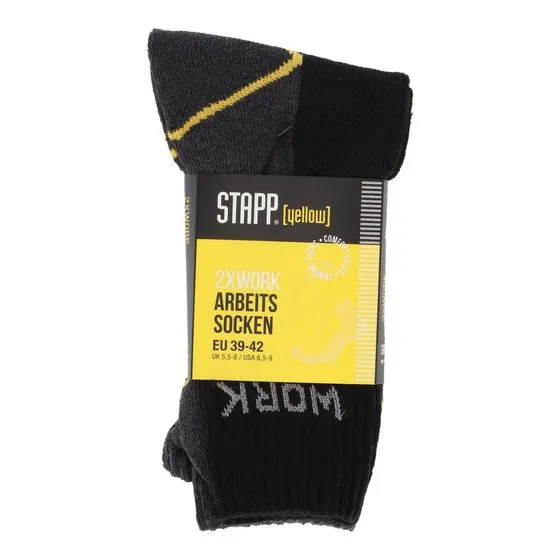 Pack of 60 STAPP Mega thermal socks cotton stockings work socks in different colors