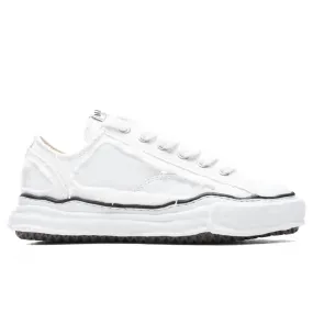 Peterson Low OG Sole Broken Canvas Sneaker - White