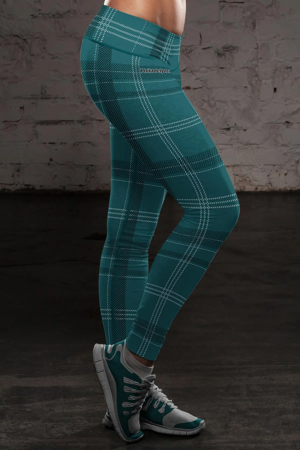 PHI FB Plaid Leggings