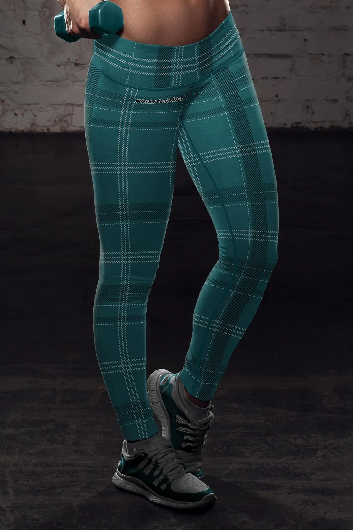 PHI FB Plaid Leggings