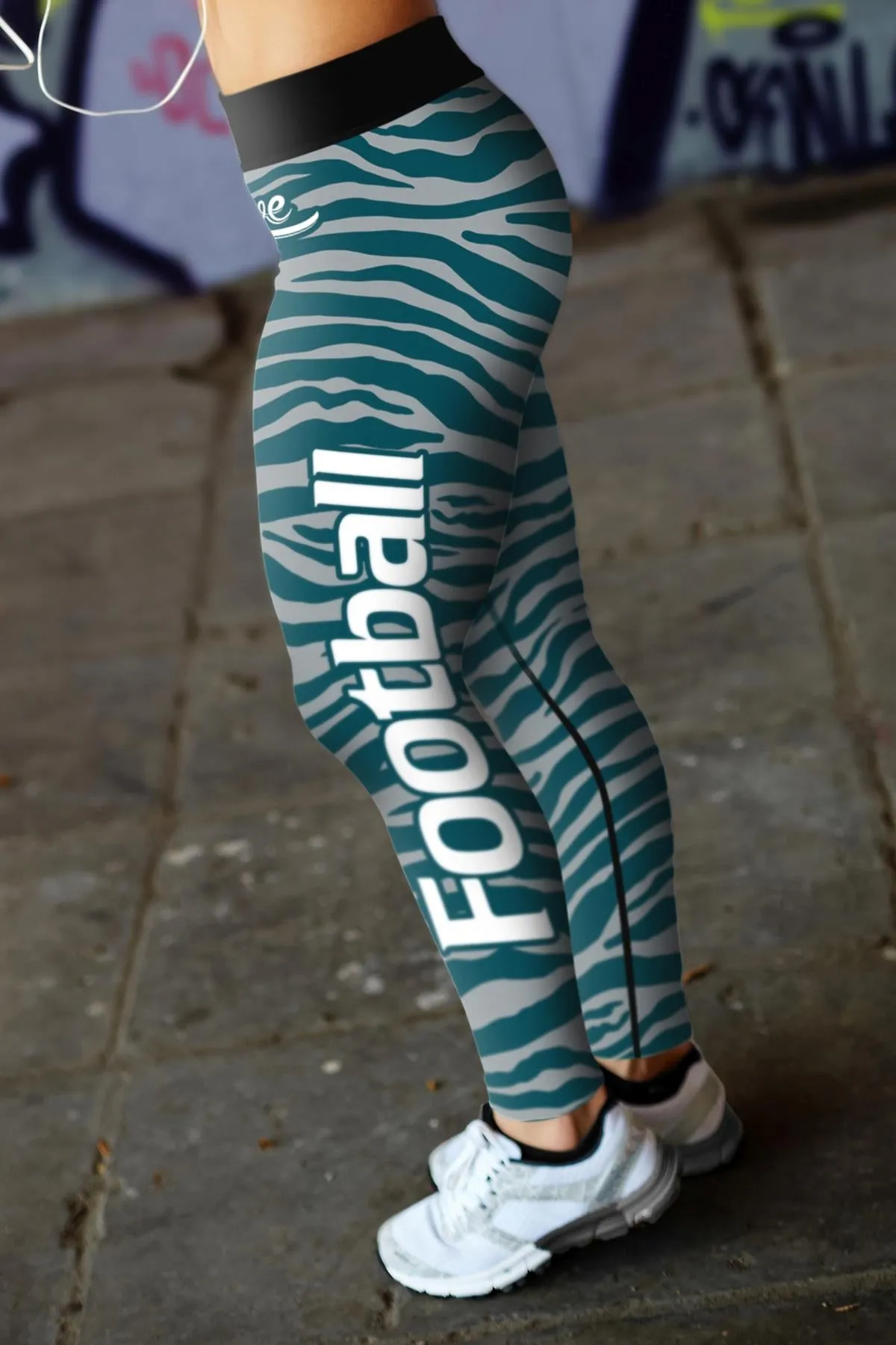 PHI FB Striped Leggings