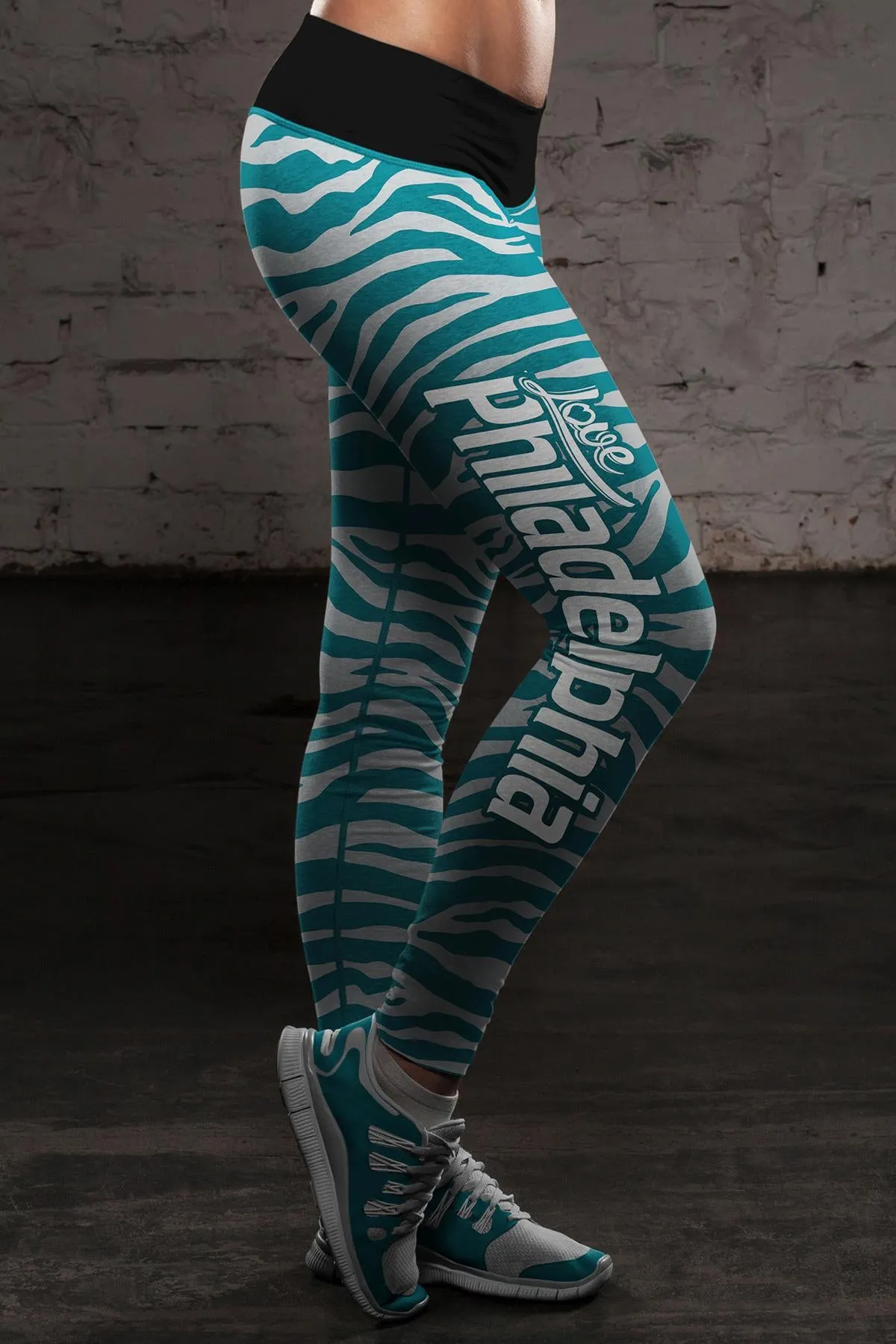 PHI FB Striped Leggings