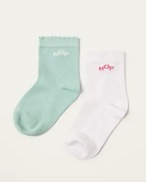 Plain Hop Socks Set