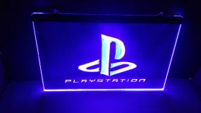 Playstation PS3, PS4, PS5 Game Room LED Sign / Light