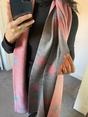 Pleated Star Scarf