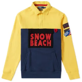 Polo Ralph Lauren Rugby Shirt 'Snow Beach'Multi