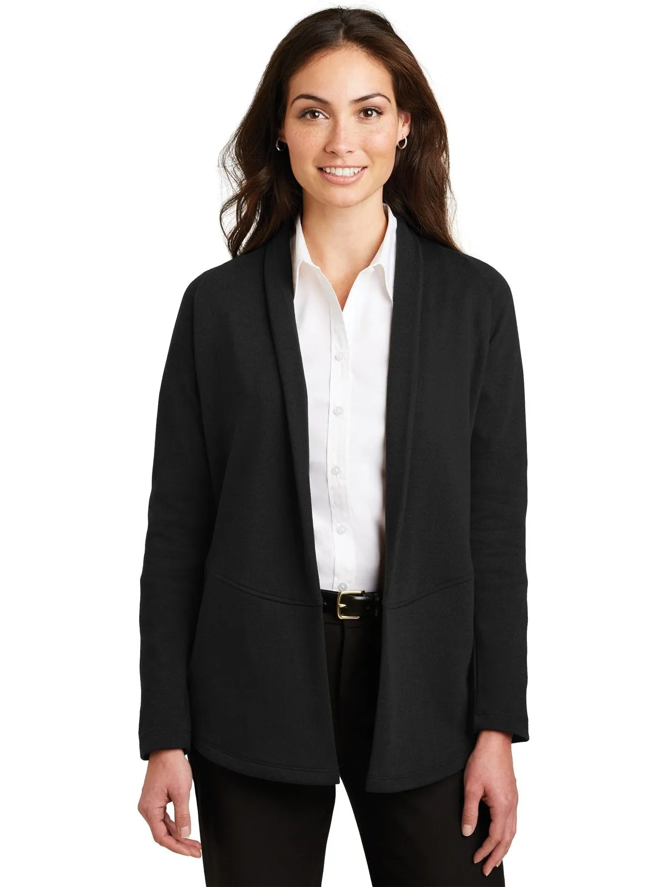 Port Authority Ladies Interlock Cardigan