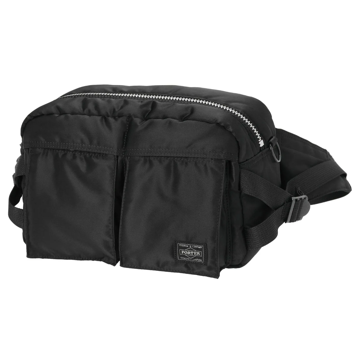 Porter Yoshida Japan Tanker Waist Bag Black [622-78302]